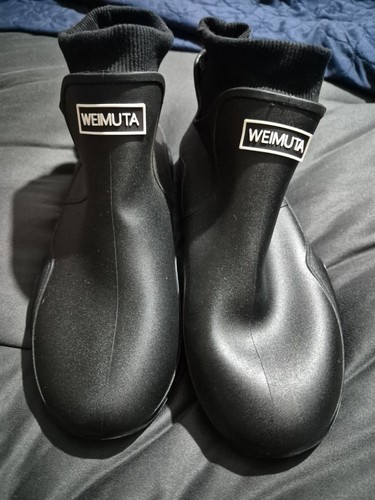 Weimuta black waterproof ankle - black,